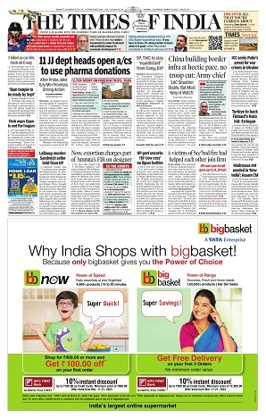 Times of India--Ad-Rates